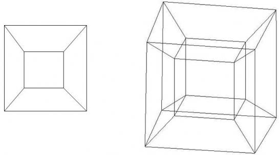 проекции кубов