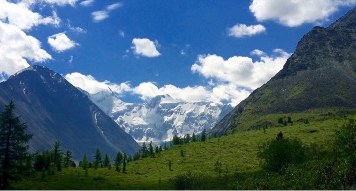 Гора Белуха — Царица Алтая. Фото