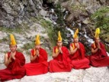 Духовная практика тибетских монахов, искусство расслабления